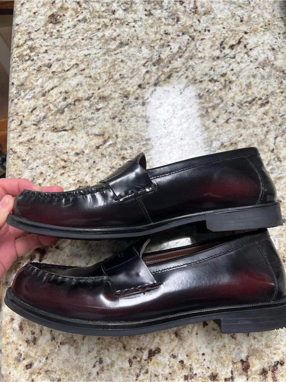 Johnston and Murphy boys size 7m loafers